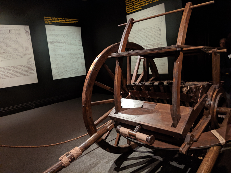 Illustration for article titled Pictures from the Reagan Library: The da Vinci Exhibit